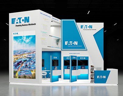 Eaton Exhibition Stand Design, 8X4 M