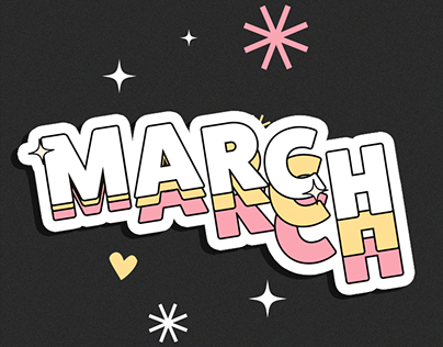 March - Animated Typography