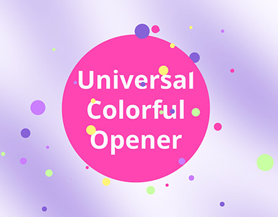 Universal Colorful Opener