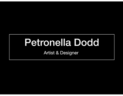 Petronella Dodd Design Portfolio I