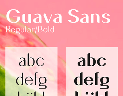 Guava Sans – Typedesign