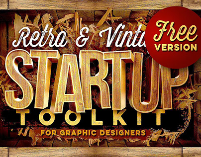 Free Retro & Vintage Startup Toolkit