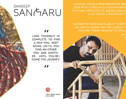 Magazine Design for Sir Sandeep Sangaru