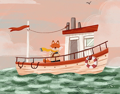 Selected illustrations - Sailing and Sea