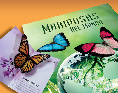 Album POP-UP Mariposas del Mundo