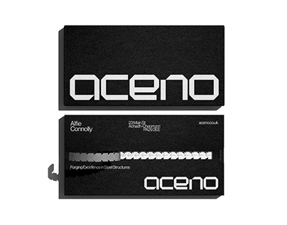 aceno® Construction | Branding & Visual Identity