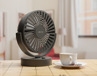 Table Fan 3D - Rechargiable Fan 3D Electronic