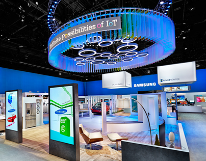 Samsung Main Exhibit CES 2015