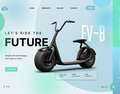 Electric Bike Web App