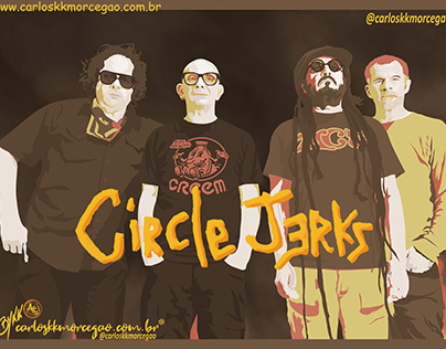 "Music" - Circle Jerks - www.carloskkmorcegao.com.br