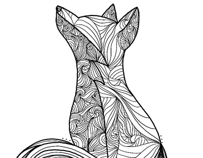 Time Lapse | Ilustración de un zorro