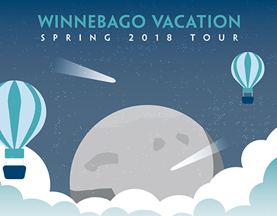 Winnebago Vacation Tour Poster