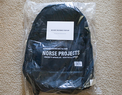 Norse Projects Einar Backpack Unboxing
