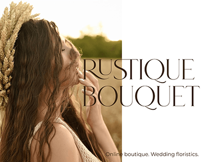 Rustique Bouquet | UI/ UX | Template site for florist