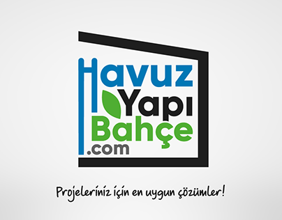 HAVUZ YAPI BAHÇE.com Logo and Social Media Post Design