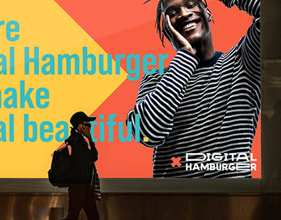 Digital Hamburger creative marketing brand identity