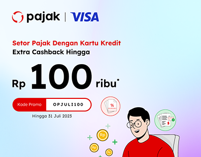 OnlinePajak Visa campaign alternatif banner