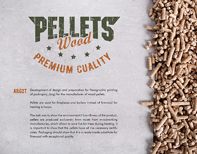 PELLETS - Packaging for wood pellets