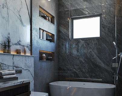 Interior Design _ Master Bath Room