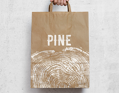 Brand: PINE Shopping Bag design