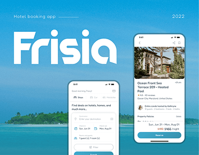 FRISIA - Hotel booking app