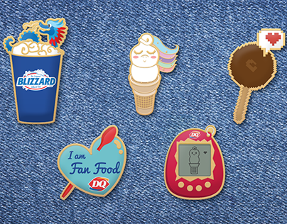 Pins Dairy Queen China