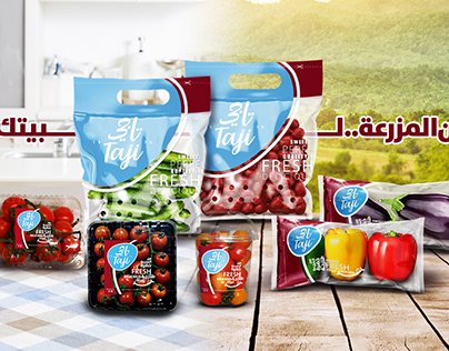 Taji Farms brand and packaging design