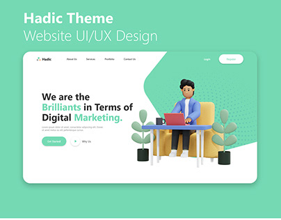 Hadic Digital Marketing Agency Website Design