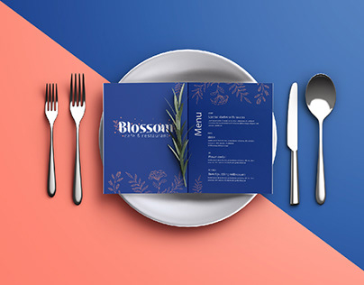 Blossom Cafe & Restaurant - Brand Identity