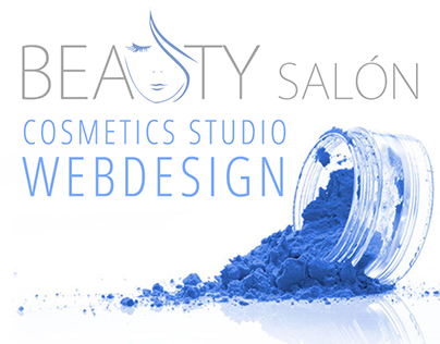 Cosmetics studio Webdesign