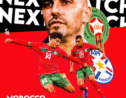 my work for Morocco vs Paraguay