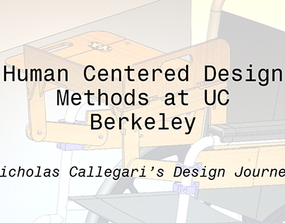 Human Centered Design Portfolio - Nicholas Callegari