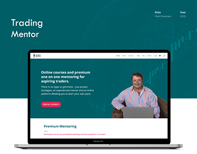 Trading Mentor Website & Logo