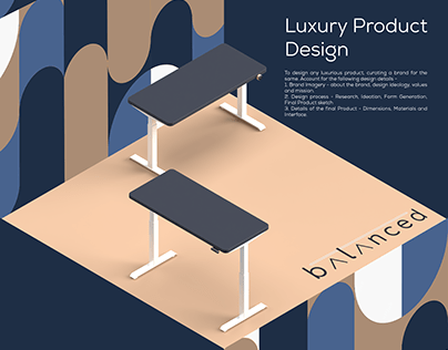 Luxury Height Adjustable Desk