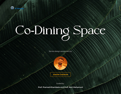 Co-Dining Space- Service Design