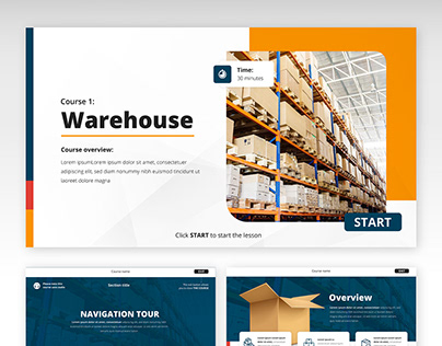 Project thumbnail - Warehouse E-learning Course Design