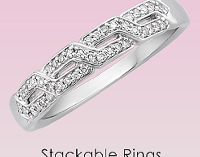 Buy Diamond Stackable Rings Online