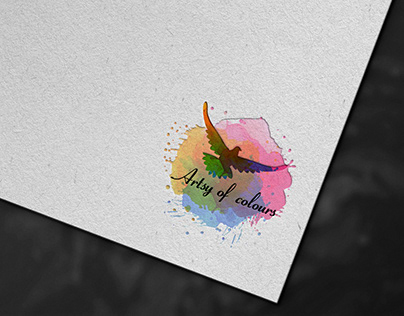 Artsy of colors logo design