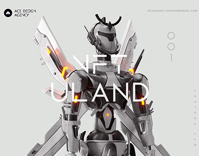 Project thumbnail - Uland NFT Collection Design