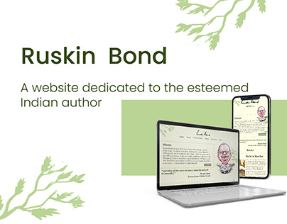 Ruskin Bond Website