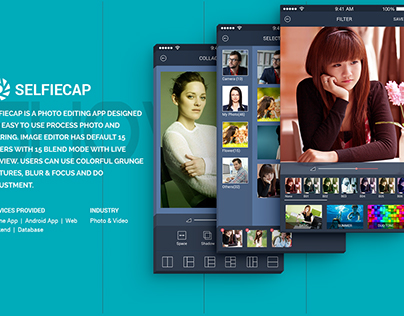 Selfiecap is a Photo editing app designed for easy to..