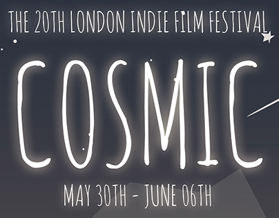 Cosmic Film Festival Poster
