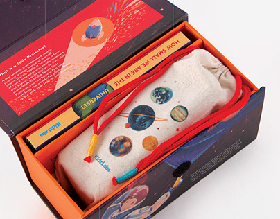 Space Slide Projector - Toy Packaging Design