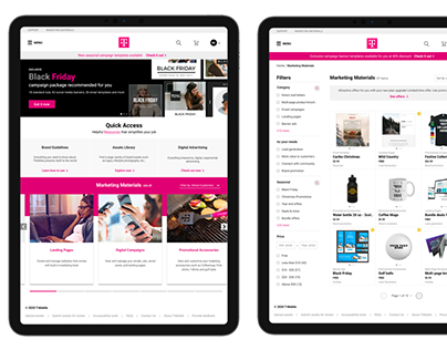 T-Mobile - Marketing Central - UX