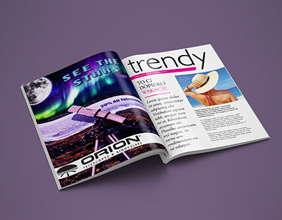Orion Telescope & Telescope - Magazine Ad