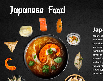 Project thumbnail - Japanese Food slider-Figma