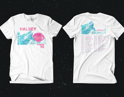 Commissioned Halsey Merch Designs