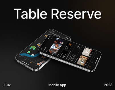 Table Reserve | Restaurant booking app