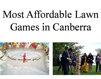 Most Affordable Lawn Games Canberra