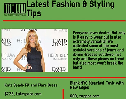 Latest Fashion & Styling Tips